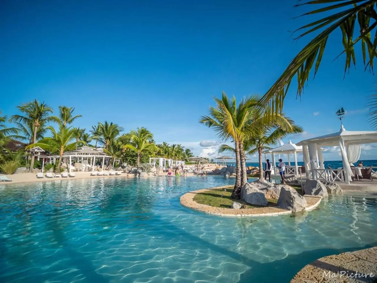 Beach Club Dominicus: Piscina