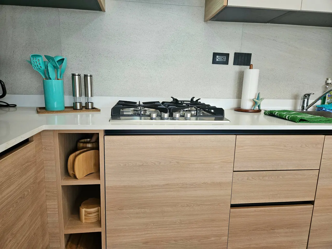 Penthouse Estrella: Cocina