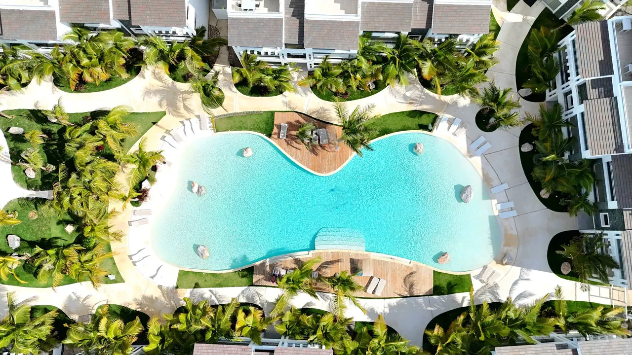 Penthouse Estrella: Piscina