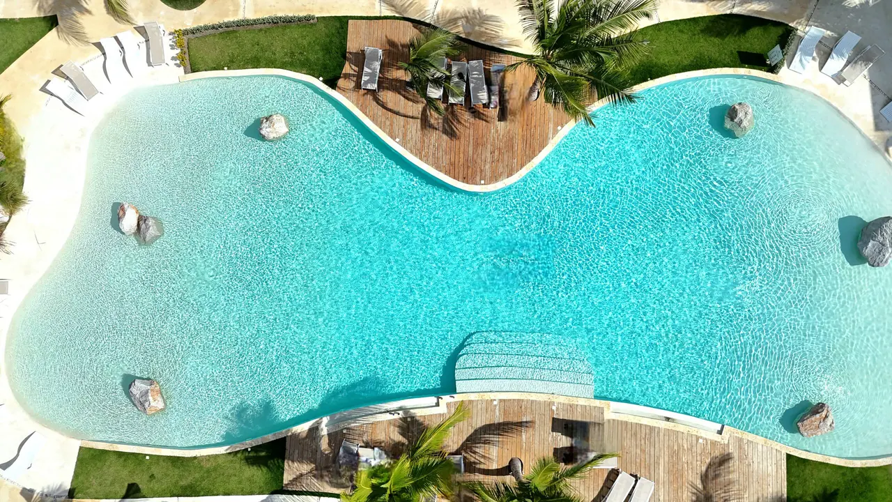 Penthouse Estrella: Piscina