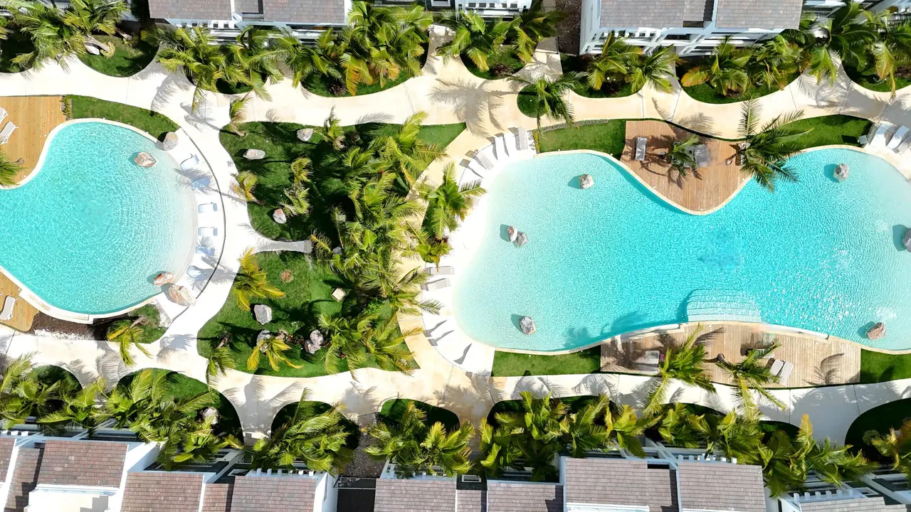 Penthouse Estrella: Piscina