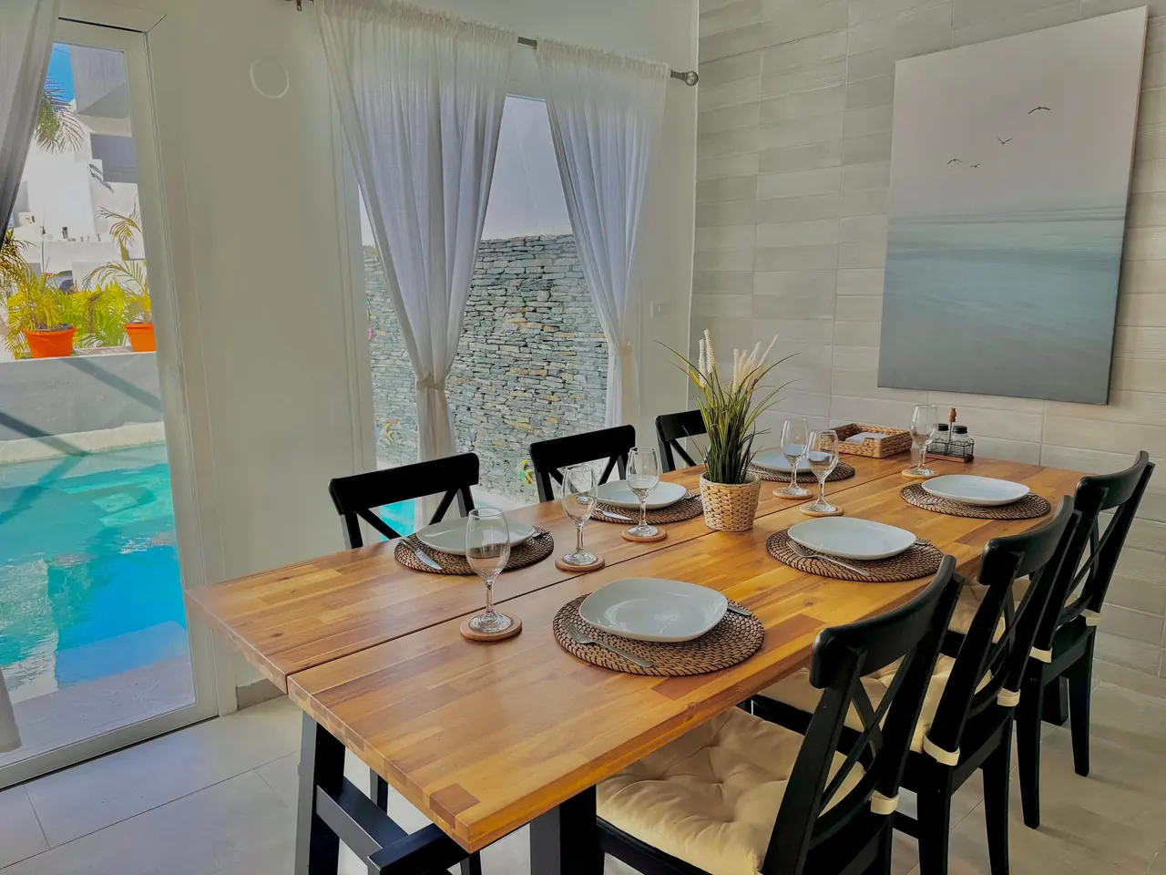 Villa Bayahibe: Comedor