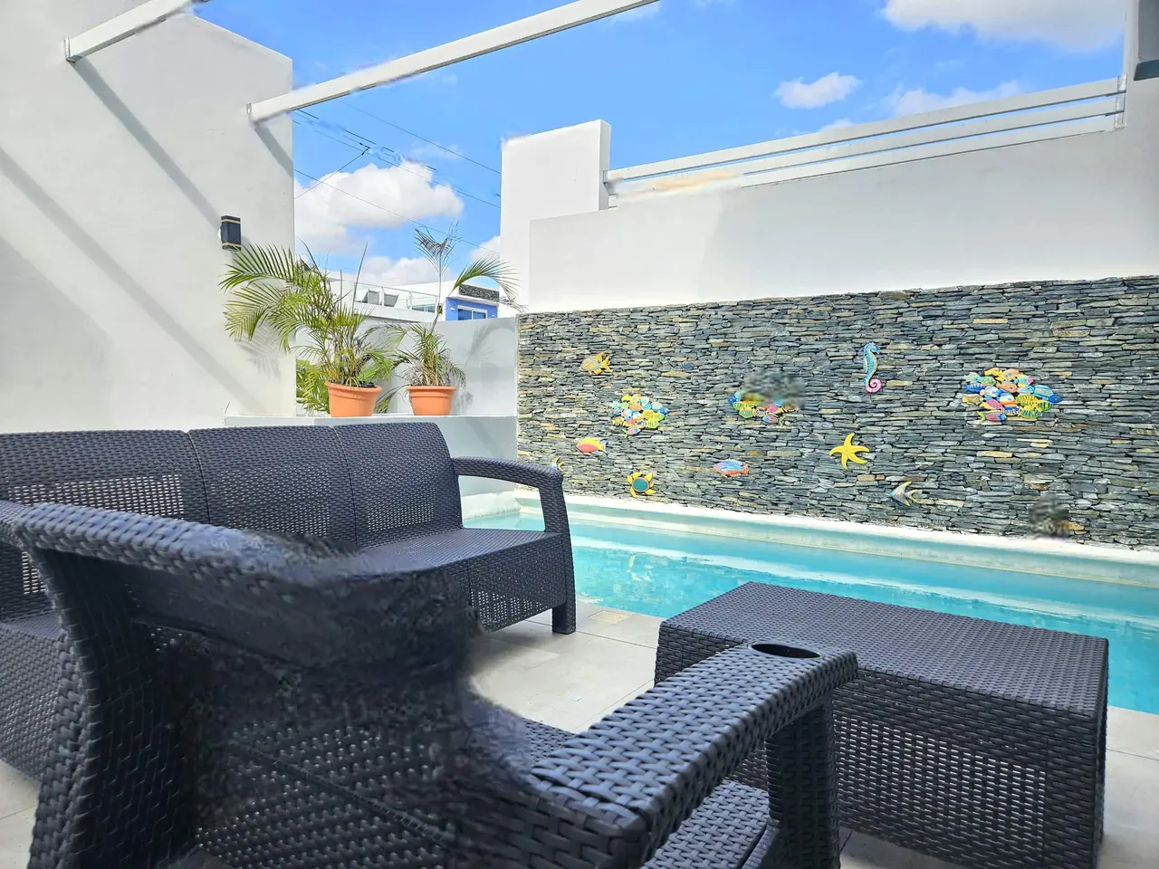 Villa Bayahibe: Piscina