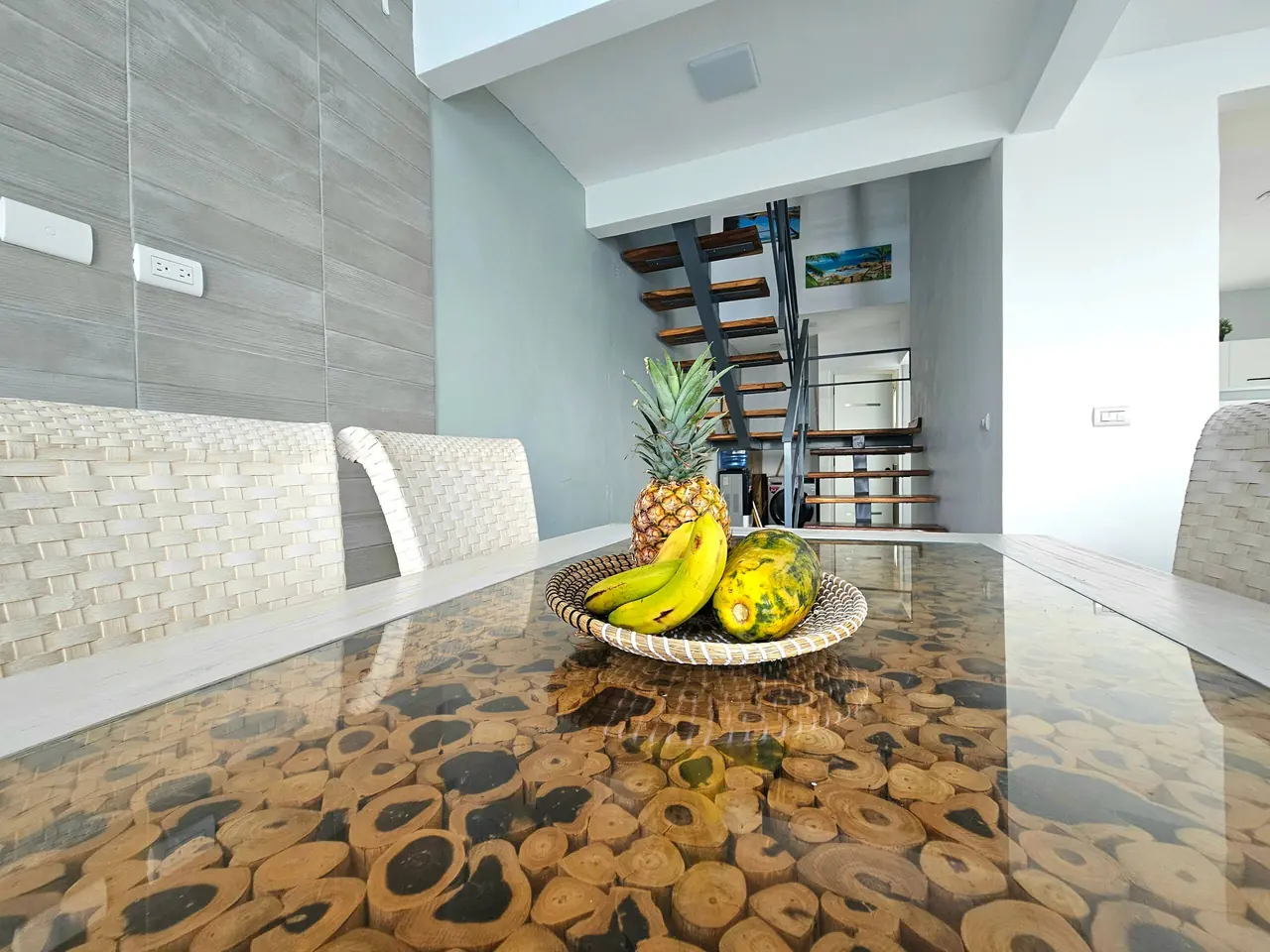 Villa con piscina privada: Salón