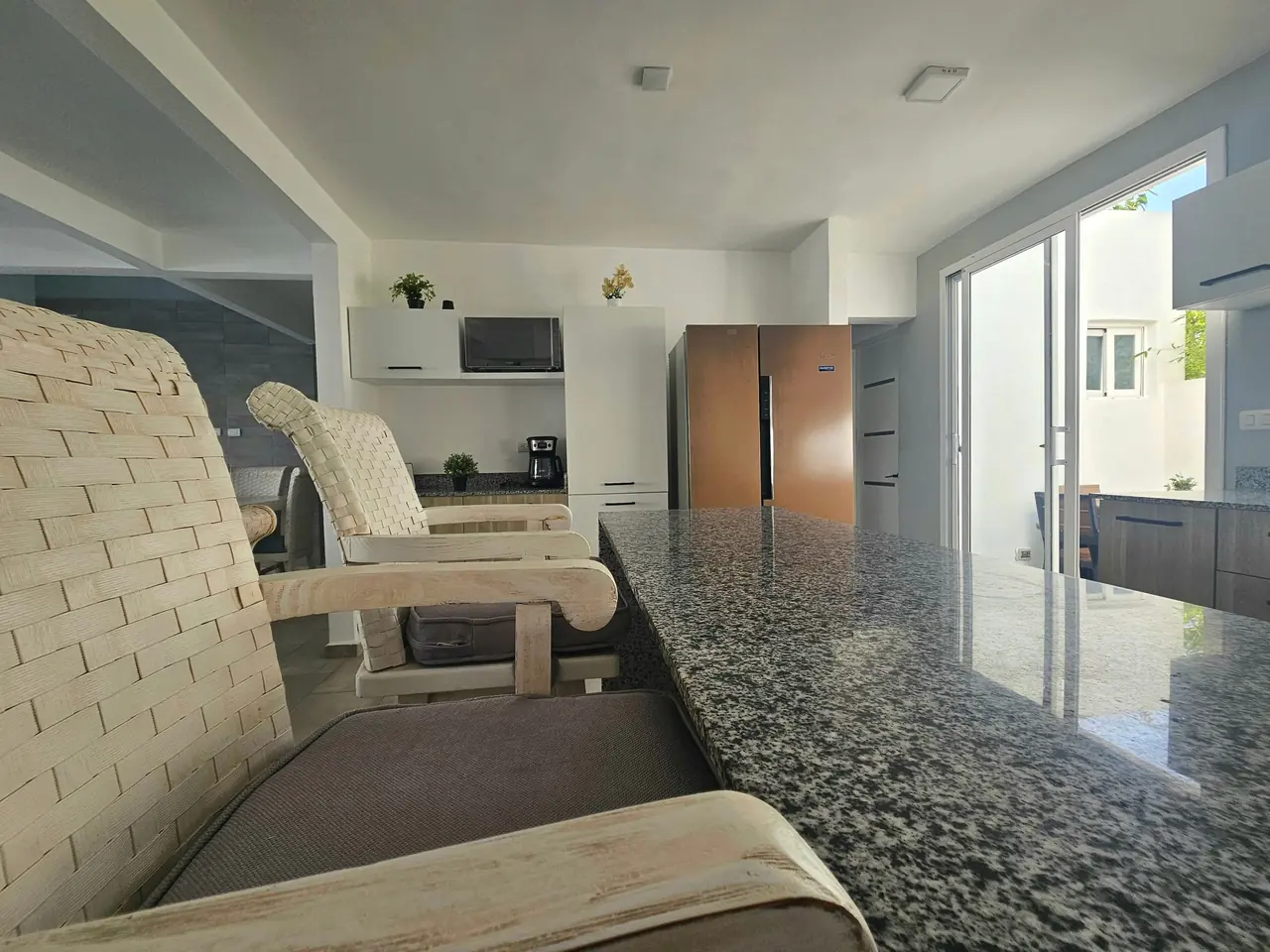 Villa con piscina privada: Cocina