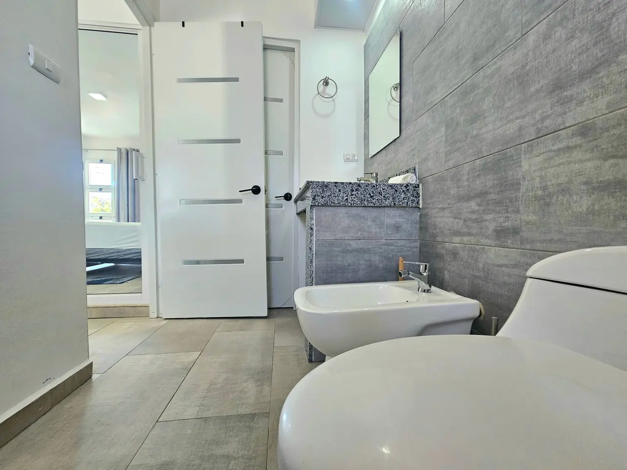 Villa con piscina privada: Baños